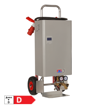 Elektrische mobile Heizzentrale FMX Pro 21 M - 21/12/9 kW - Programmierung - Estrich - mobiles Heizgerät kaufen